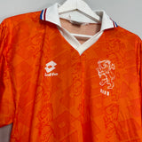 1994 NETHERLANDS L/S HOME SHIRT (S) LOTTO