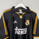 1999/01 REAL MADRID REDONDO #6 AWAY SHIRT (XL) ADIDAS