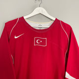 2004/06 TURKEY #17 HOME SHIRT (XL) NIKE