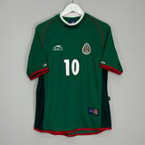 2001/02 MEXICO C.BLANCO #10 HOME SHIRT (M) ATLETICA