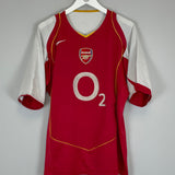 2004/05 ARSENAL HOME SHIRT (M) NIKE