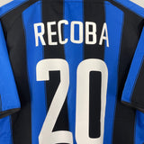 2003/04 INTER MILAN RECOBA #20 HOME SHIRT (M) NIKE