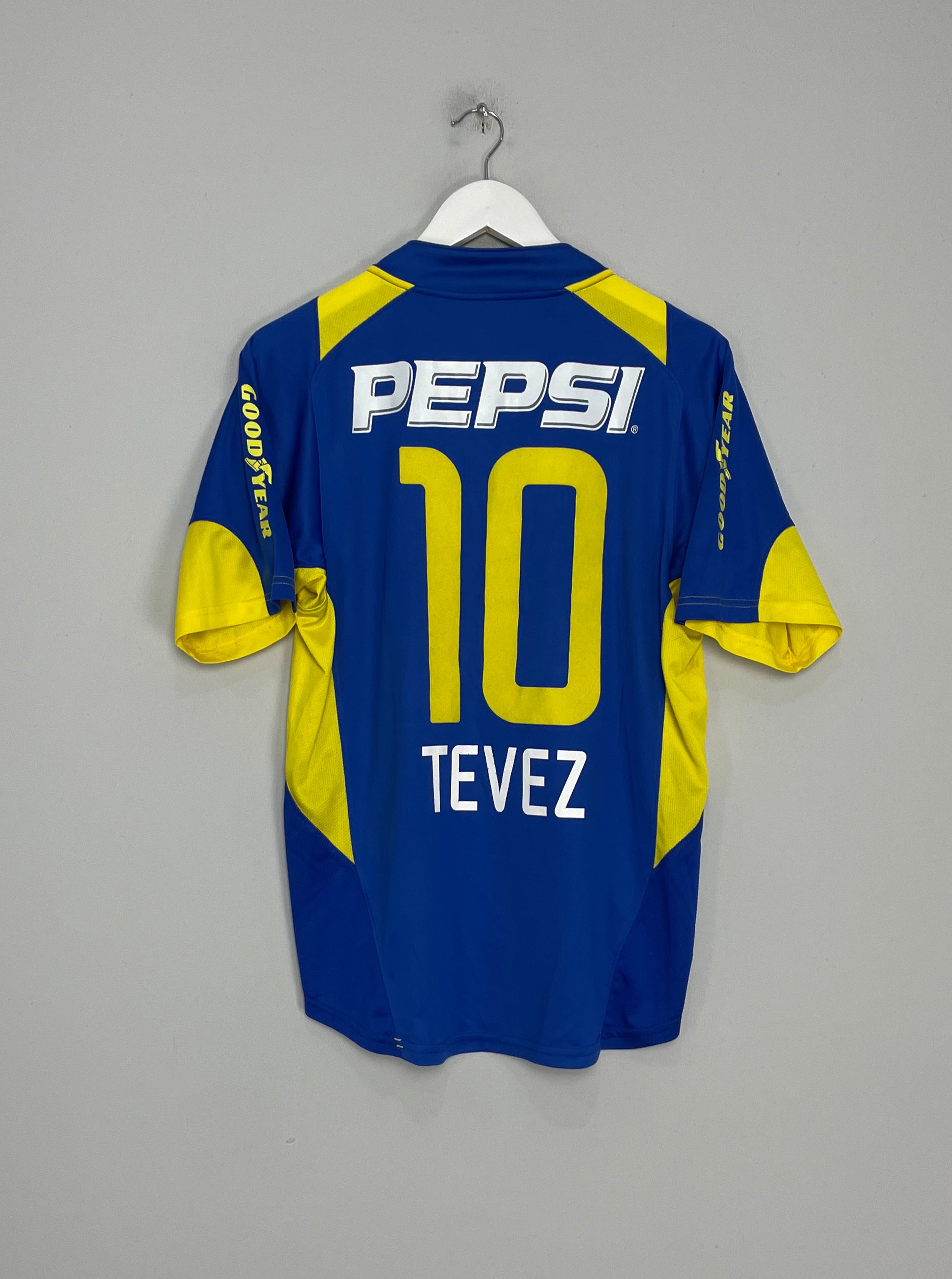 2004/05 BOCA JUNIORS HOME SHIRT (M) NIKE