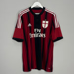 2014/15 AC MILAN HOME SHIRT (XL) ADIDAS