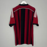 2014/15 AC MILAN HOME SHIRT (XL) ADIDAS