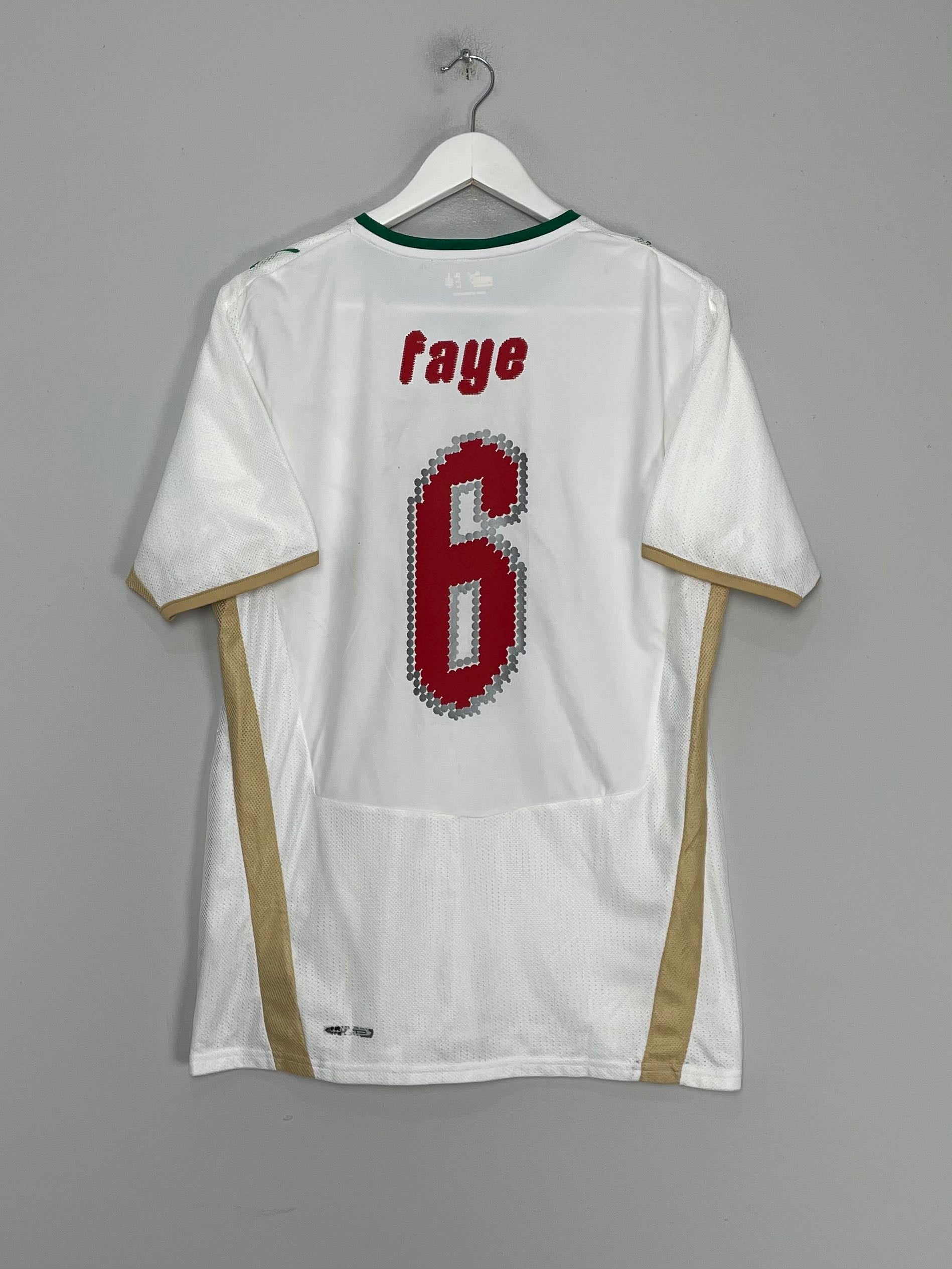 2008/10 SENEGAL FAYE #6 HOME SHIRT (M) PUMA