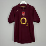 2005/06 ARSENAL HENRY #14 HOME SHIRT (M) NIKE