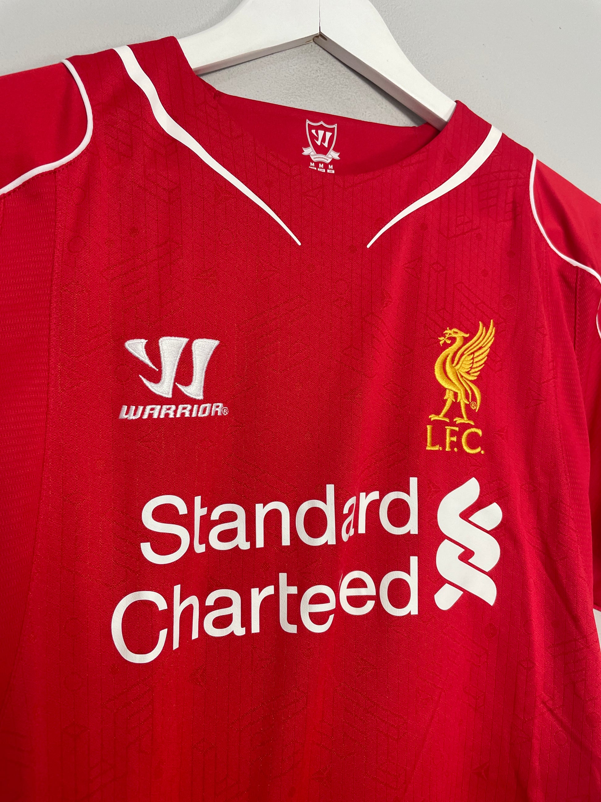 RARE! WARRIOR Liverpool Home Premier League Jersey 2013/2014 : Size L