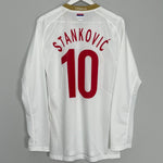 2009/10 SERBIA STANKOVIC #10 *PLAYER ISSUE* L/S AWAY SHIRT (L) NIKE