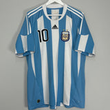 2010/11 ARGENTINA MESSI #10 HOME SHIRT (XL) ADIDAS