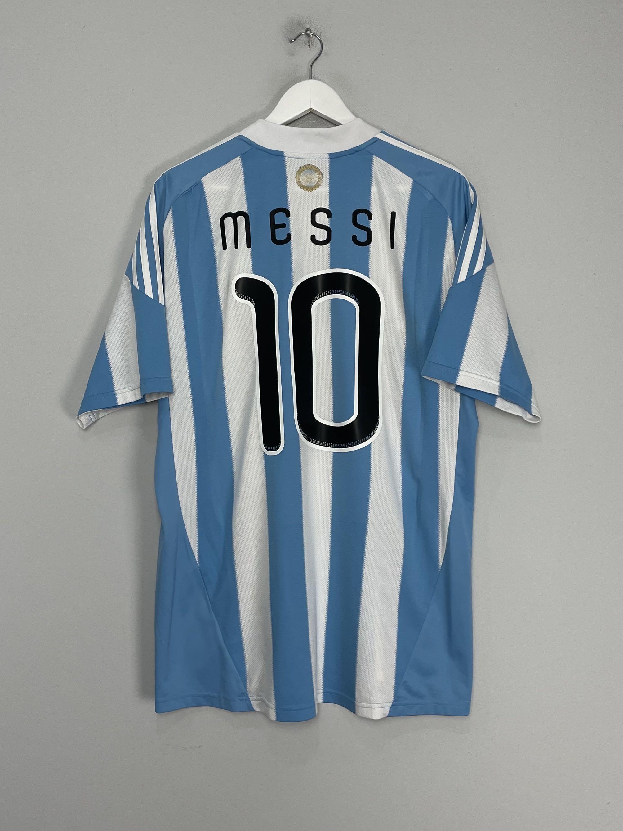 2010/11 ARGENTINA MESSI #10 HOME SHIRT (XL) ADIDAS