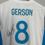 2020/21 MARSEILLE GERSON #8 *SIGNED* HOME SHIRT (M) PUMA