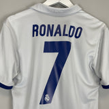 2016/17 REAL MADRID RONALDO #7 HOME SHIRT (S) ADIDAS