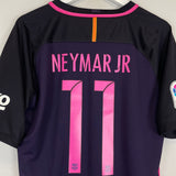 2016/17 BARCELONA NEYMAR JR #11 AWAY SHIRT (L) NIKE