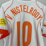 2004/06 NETHERLANDS V.NISTELROOY #10 AWAY SHIRT (L) NIKE