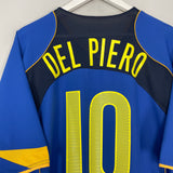 2004/05 JUVENTUS DEL PIERO #10 THIRD SHIRT (XXL) NIKE