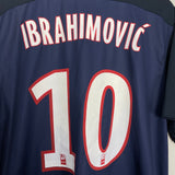 2015/16 PSG IBRAHIMOVIC #10 HOME SHIRT (XL) NIKE