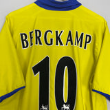 2003/05 ARSENAL BERGKAMP #10 AWAY SHIRT (XL) NIKE