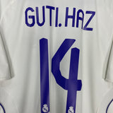 2007/08 REAL MADRID GUTI HAZ #14 HOME SHIRT (XL) ADIDAS