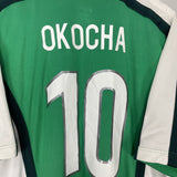 1998/00 NIGERIA OKOCHA #10 HOME SHIRT (L) NIKE