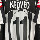 2002/03 JUVENTUS NEDVED #11 HOME SHIRT (L) LOTTO