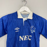 1988/91 EVERTON HOME SHIRT (S.KIDS) UMBRO