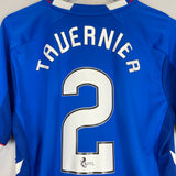 2018/19 RANGERS TAVERNIER #2 HOME SHIRT (M) HUMMEL