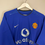 2002/03 MANCHESTER UNITED G.NEVILLE #2 *BNWT* THIRD SHIRT (XL) NIKE