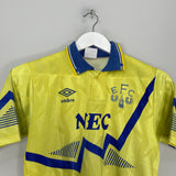 1990/92 EVERTON AWAY SHIRT (L.KIDS) UMBRO