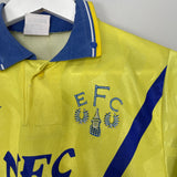 1990/92 EVERTON AWAY SHIRT (L.KIDS) UMBRO