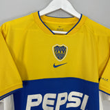 2002/03 BOCA JUNIORS AWAY SHIRT (M) NIKE