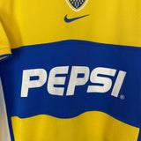 2002/03 BOCA JUNIORS AWAY SHIRT (M) NIKE