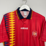 1994/96 SPAIN HOME SHIRT (L) ADIDAS