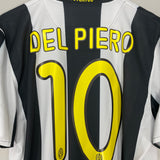 2008/09 JUVENTUS DEL PIERO #10 HOME SHIRT (L) NIKE