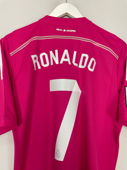 CULT KITS - 2014/15 REAL MADRID RONALDO #7 AWAY SHIRT (M) ADIDAS – Cult Kits