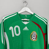 2008/09 MEXICO DOS SANTOS #10 HOME SHIRT (M) ADIDAS