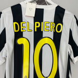 2009/10 JUVENTUS DEL PIERO #10 *BNWT* HOME SHIRT (S) NIKE