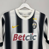 2011/12 JUVENTUS DEL PIERO #10 HOME SHIRT (L) NIKE