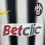 2011/12 JUVENTUS DEL PIERO #10 HOME SHIRT (L) NIKE