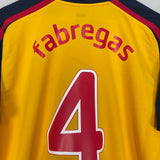 2008/09 ARSENAL FABREGAS #4 AWAY SHIRT (L) NIKE