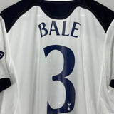 2010/11 TOTTENHAM BALE #3 C/L HOME SHIRT (L) PUMA