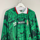 1998 MEXICO *REISSUE* L/S HOME SHIRT (MULTIPLE SIZES) ABA SPORT