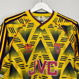 1991/93 ARSENAL AWAY SHIRT (L) ADIDAS