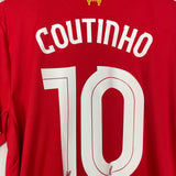 2015/16 LIVERPOOL COUTINHO #10 HOME SHIRT (L) NEW BALANCE