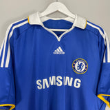 2008/09 CHELSEA DROGBA #11 HOME SHIRT (XL) ADIDAS