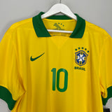 2013/14 BRAZIL RONALDINHO #10 *BNWT* HOME SHIRT (XL) NIKE