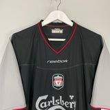 2002/04 LIVERPOOL HESKEY #8 AWAY SHIRT (XL) REEBOK