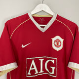 2006/07 MANCHESTER UNITED RONALDO #7 HOME SHIRT (L) NIKE