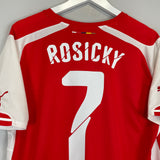 2014/15 ARSENAL ROSICKY #7 HOME SHIRT (L) PUMA