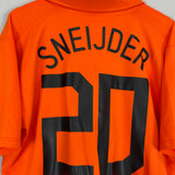 2006/08 NETHERLANDS SNEIJDER #20 HOME SHIRT (XL) NIKE